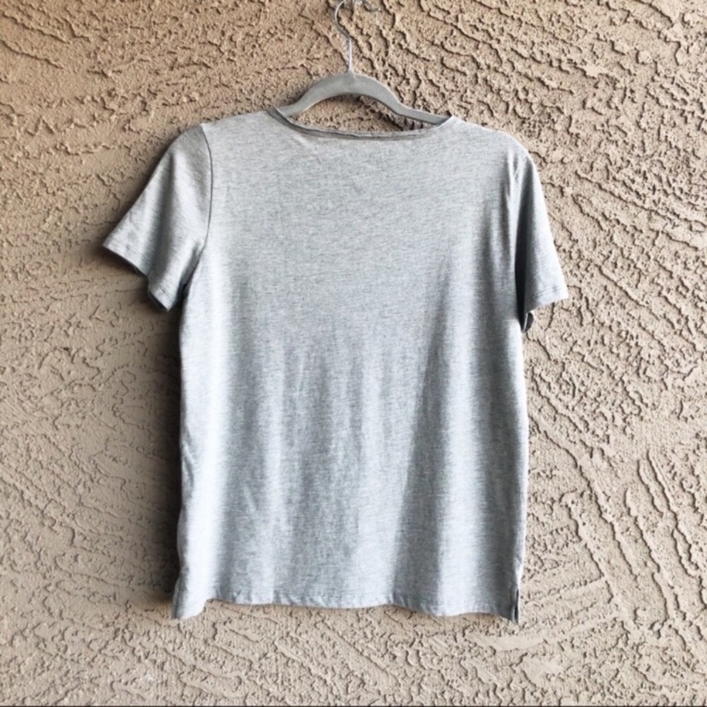 SOLD J. CREW  Supima Cotton Soft Raw Edge T Shirt - Picture 4 of 5